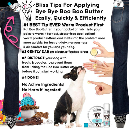 The Blissful Dog Booboo Butter para Boston Terrier (Tarro de 113 g) – Image 7