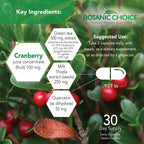 Botanic Choice Ultra Kidney Complex – Apoyo Renal con Cardo Mariano y Té Verde, 60 Cápsulas