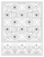 Creative Haven: Elegant Tile Designs - Adult Coloring Book
