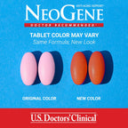 U.S. Doctors’ Clinical NeoGene – Healthy Aging Supplement with Mood, Cognition, and Heart Health Support (60 tablets)