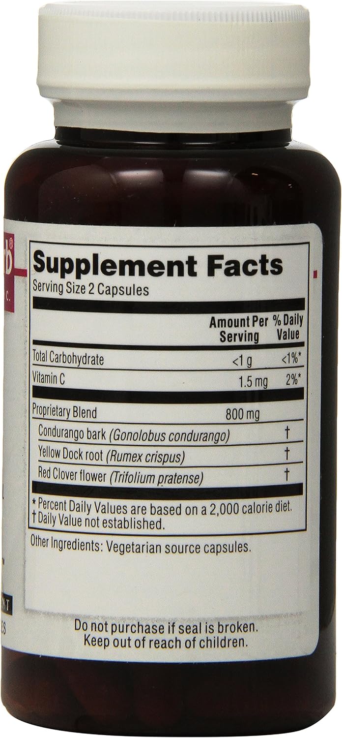 Kroeger Herb Candida Formula No 1, 100 Cápsulas