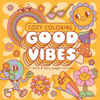 Cozy Coloring Good Vibes: Más de 50 Páginas Fáciles con Perforaciones para Colorear