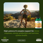 Swanson Super Stress B-Complex con Vitamina C (100 Cápsulas)