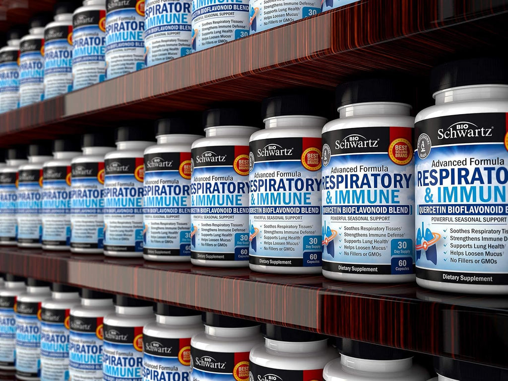 BioSchwartz Lung Detox Apoyo Respiratorio e Inmunológico, 60 Cápsulas