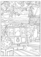 Creative Haven City Sights - Libro de colorear por números