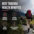 One Earth Health Tráquea de Res 100% Pasto Alimentado - 3000mg, 200 Cápsulas