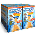 Super C Vitamina y Mineral Bebida en Polvo, Naranja, 6 Sobres por Caja, Paquete de 12 (72 Sobres en Total)