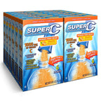Super C Vitamina y Mineral Bebida en Polvo, Naranja, 6 Sobres por Caja, Paquete de 12 (72 Sobres en Total)