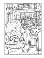 Creative Haven Home Sweet Home Coloring Book (Adult Coloring Books: Calm)
