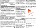 Lannett Sulfato Ferroso Gotas 50 mL - Suplemento de Hierro Sabor Menta (Paquete de 6)