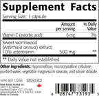 Extracto de Ajenjo Dulce (500 mg) con Vitamina C - 60 Cápsulas Veganas | NEW ROOTS HERBAL
