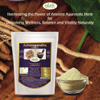 Biotic Mezcla de Polvos Ayurvédicos: Safed Musli, Ashwagandha, Shatavari, Gokhru, Vidarikand y Kaunch – 300g