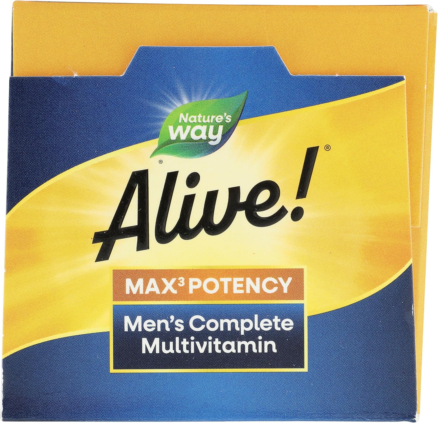Nature's Way Multivitamínico Alive Energizer para Hombres, 90 Cápsulas