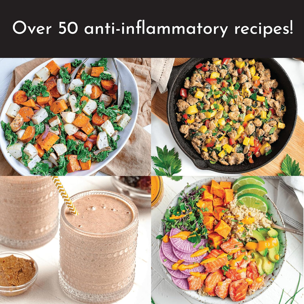 Just Ingredients - The Inflammatory Reset: Your Guide to Reducing Inflammation - 30-Day Meal Prep Food Cookbook for Gut Health and Anti-Inflammatory Diet