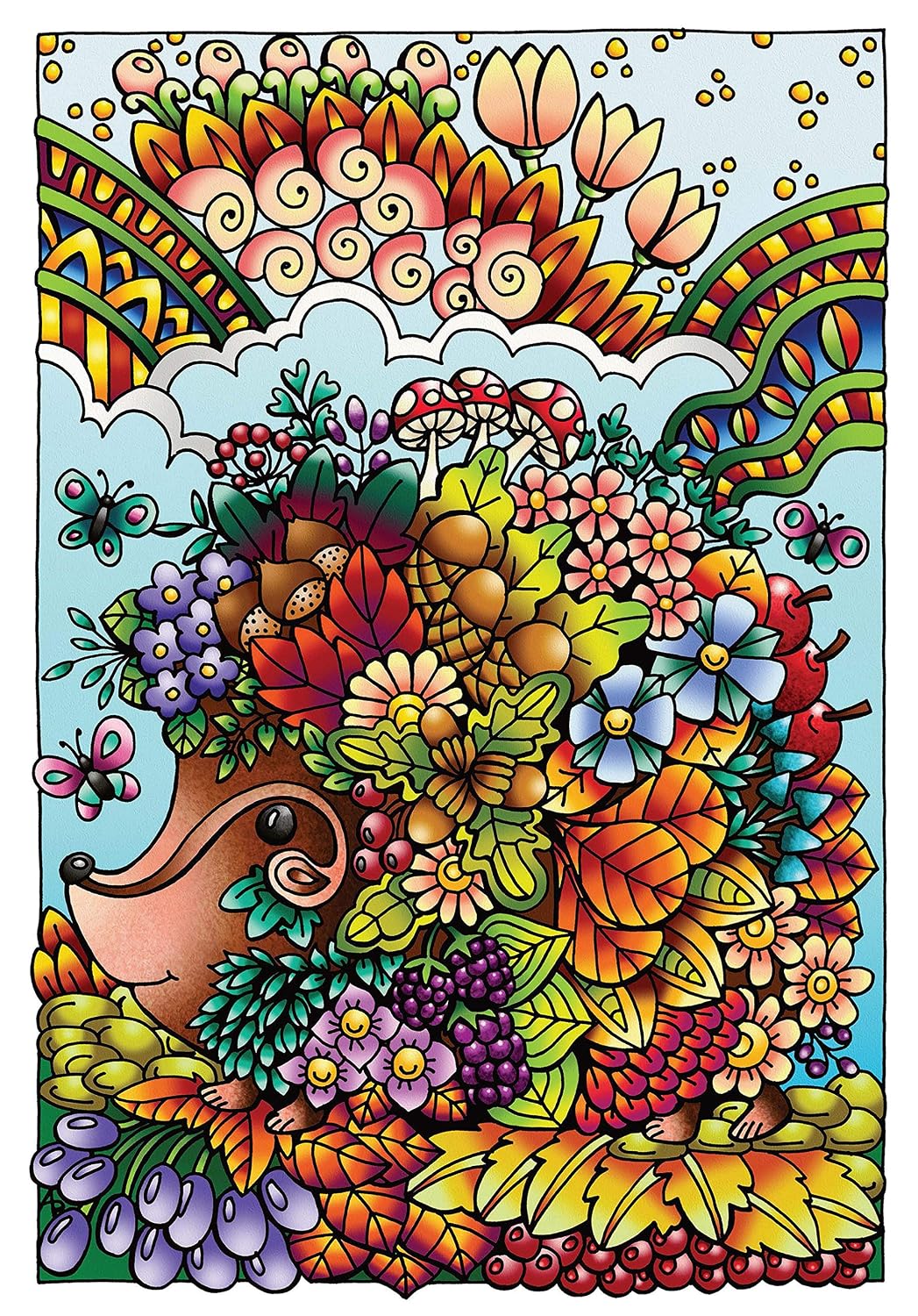 Creative Haven: Bosque Enmarañado - Libro para colorear (Libros para colorear para adultos: Naturaleza)
