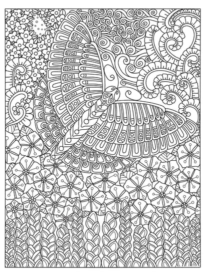 Creative Haven Mariposas Enredadas - Libro de colorear para adultos – Image 5