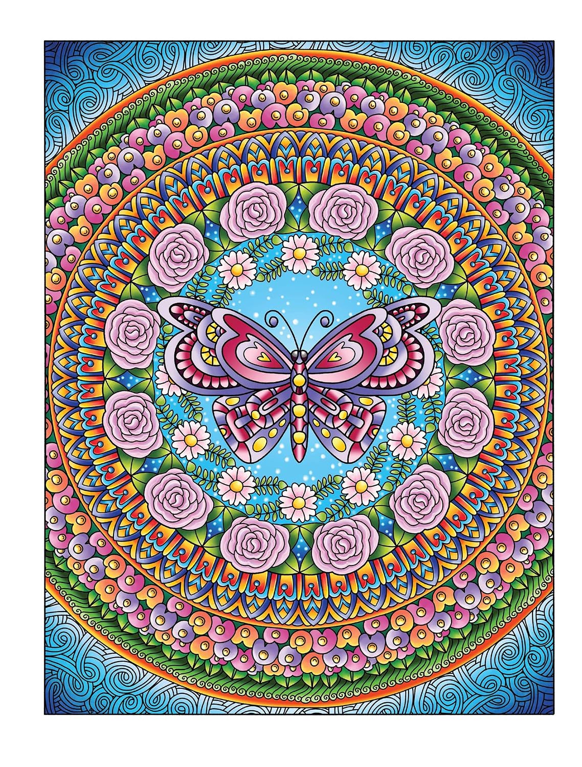 Creative Haven Mariposas Entrelazadas Libro de Colorear para Adultos (Libros de Colorear para Adultos: Insectos)