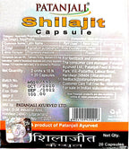 Patanjali Shilajeet Cápsulas (Pack de 2)