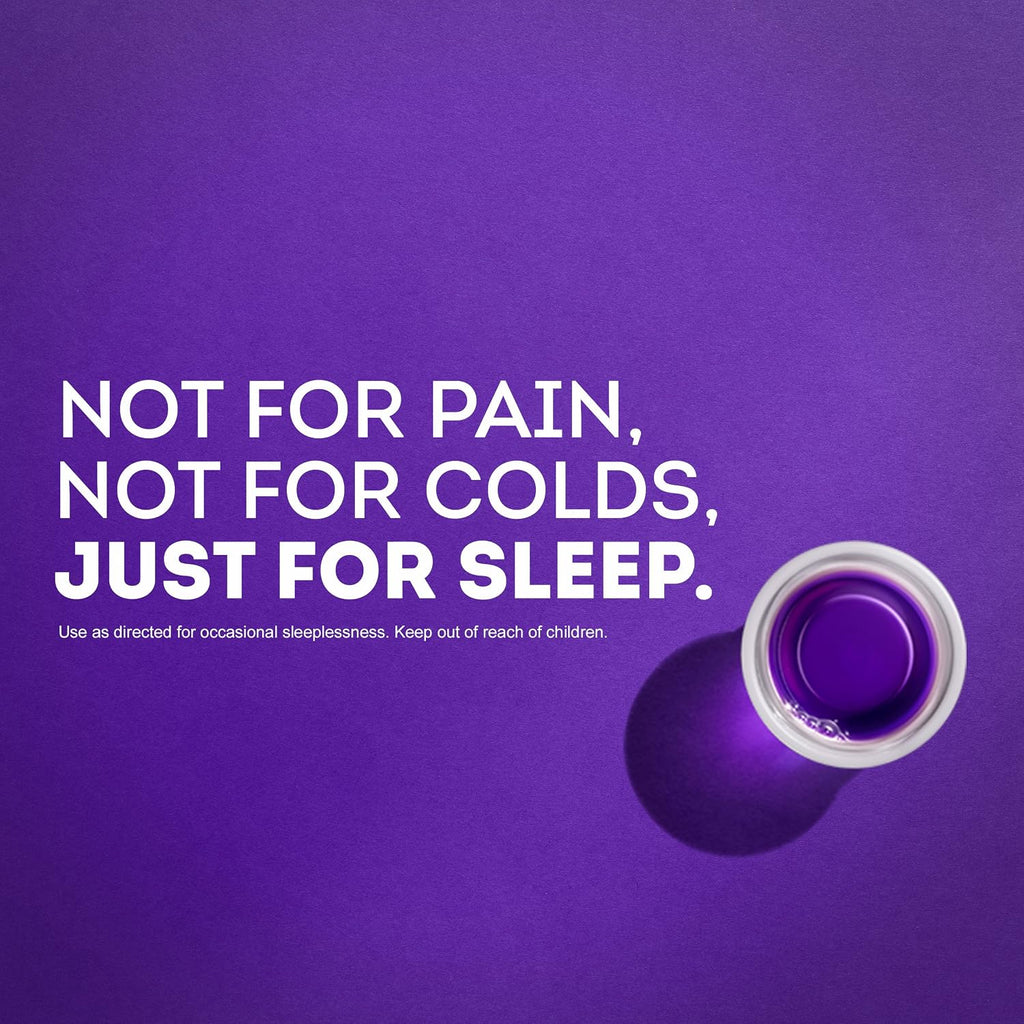 ZzzQuil Líquido para Ayudar a Dormir Sabor Bayas Calientes 355 ml