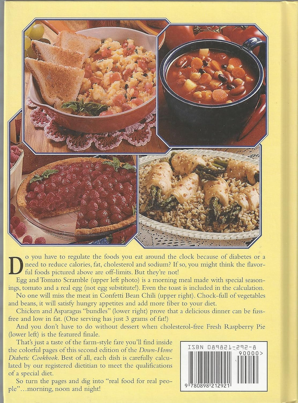 El libro de cocina para diabéticos casero de Taste of Home