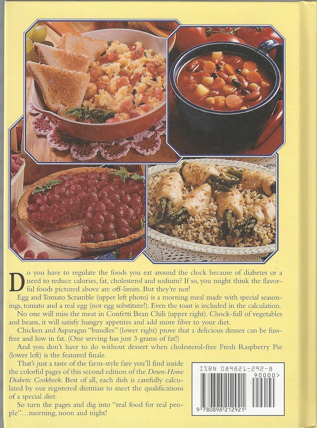 El libro de cocina para diabéticos casero de Taste of Home